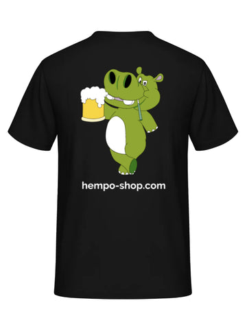 Shirt Biertrinker Hippo
