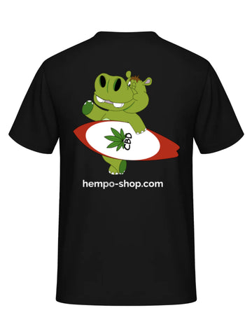 Shirt Surfer Hippo